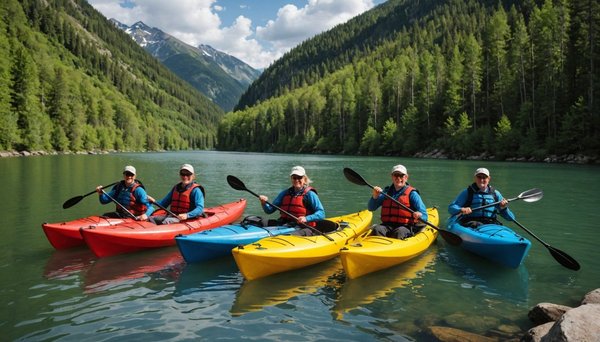 Découvrez les 5 kayaks rigides parfaits pour vos expéditions fluviales